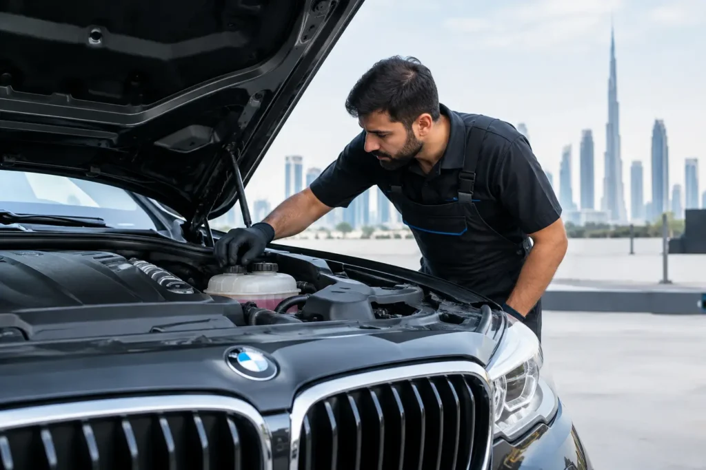 BMW Cooling Repair Signs Dubai Drivers Should Not Ignore
