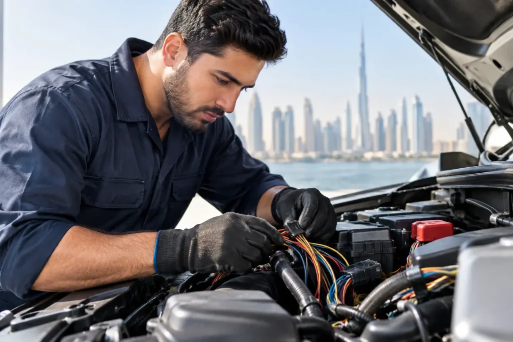 Car Wiring Repair Dubai for Electrical Faults