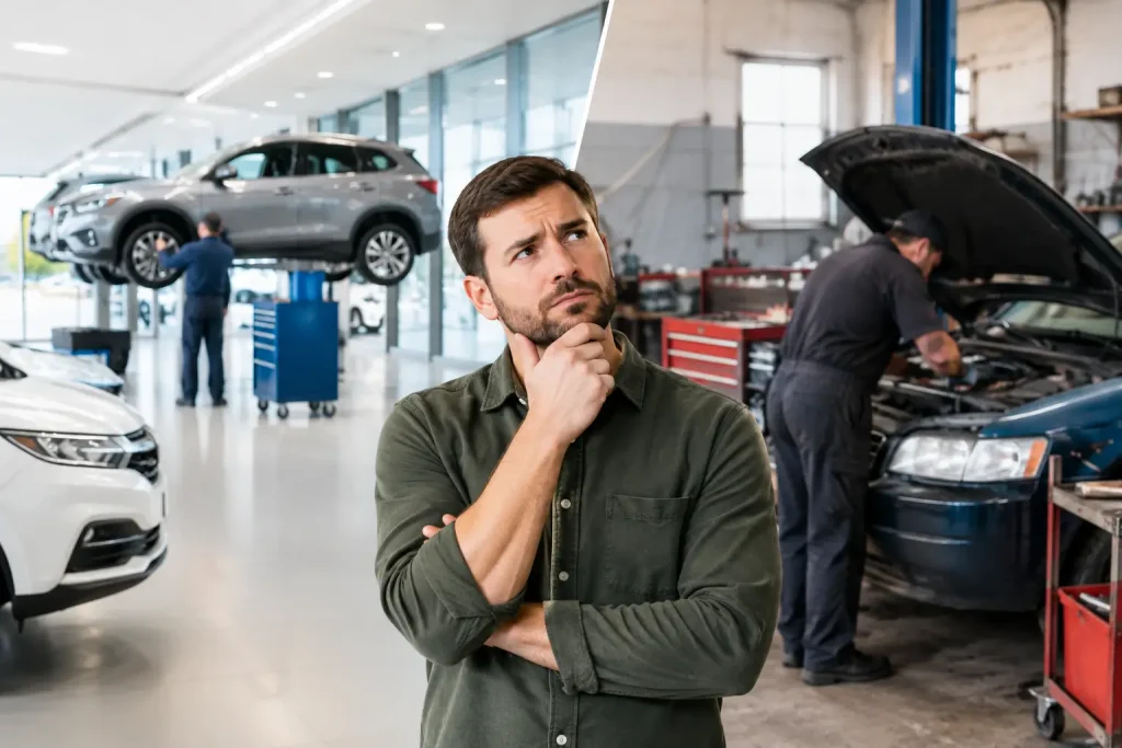 Dealer Versus Independent Workshop: Which Fits?