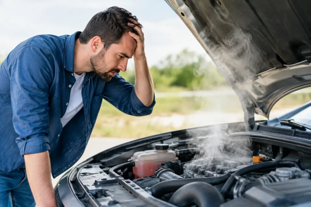 Engine Overheating Danger and What to Do Next